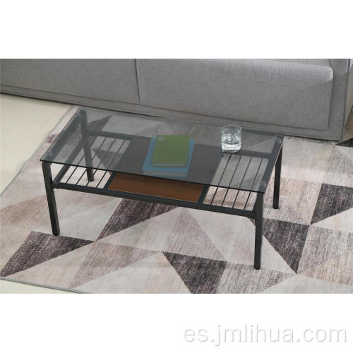 mesa de cristal para salón